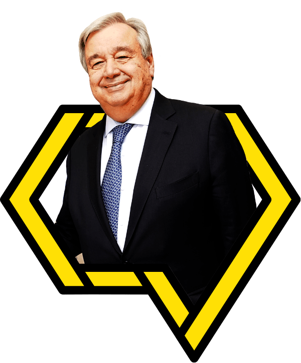 Headshot of António Guterres, UN Secretary-General