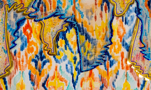 Rangeen Mulmul (Colourful Mulmul Fabric) by Hemangi Shroff for inPrint Collective. Courtesy Hemangi Shroff.
