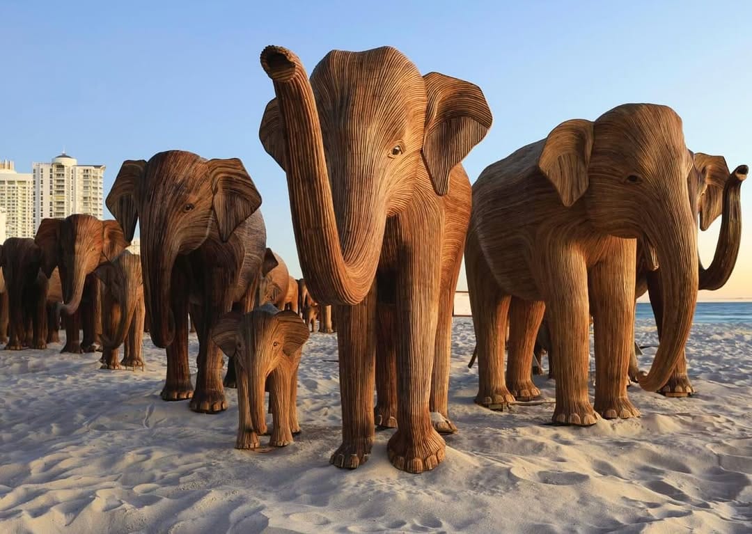The Great Elephant Migration' by Coexistence Collective: 100 Life